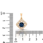 Gisoo Jewels Pendentif plaqué or 18k