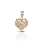 Pendentif Cœur Étincelant – BRILLIANCE 108 bijou cœur, Pendentif romantique