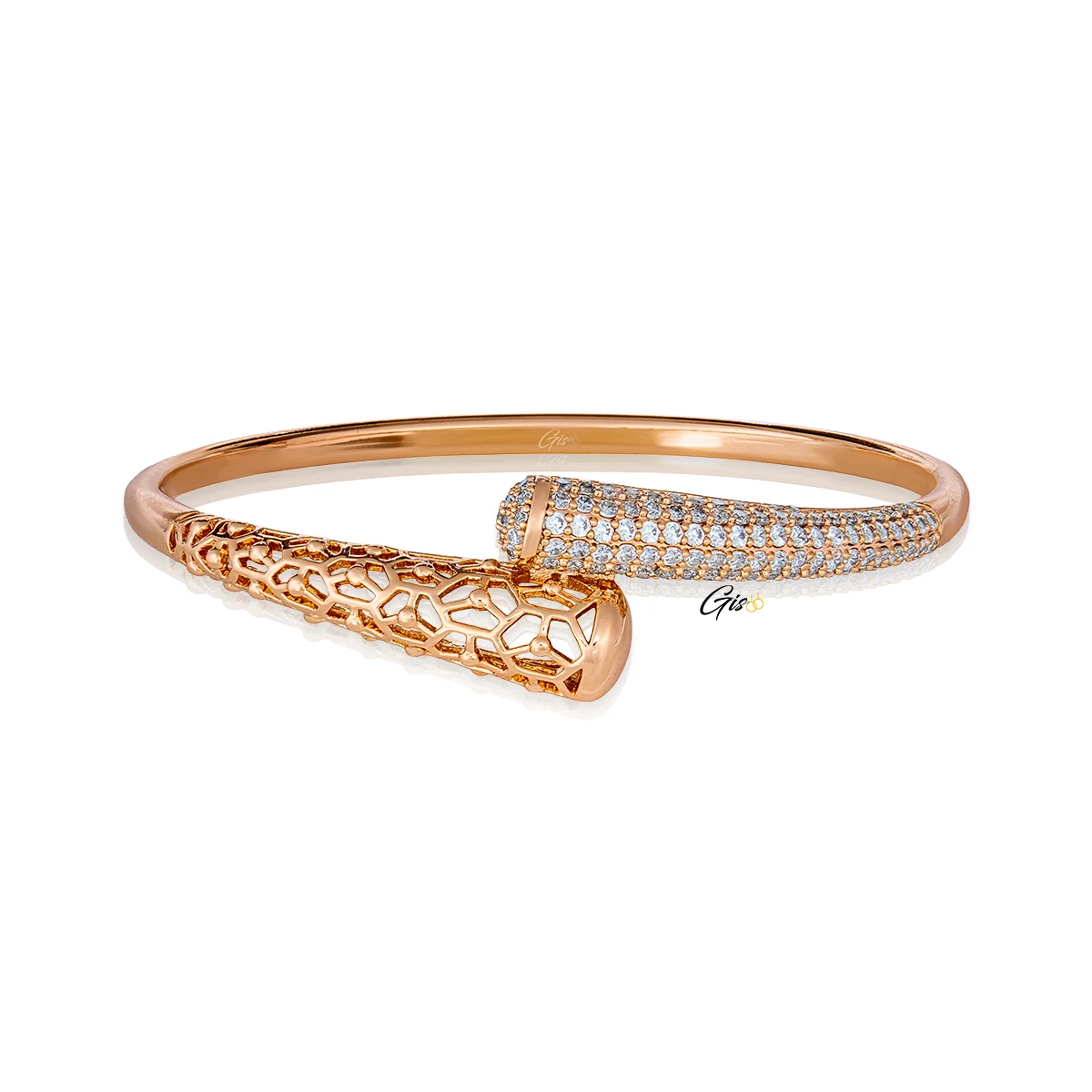 Bracelet rigide, Gisoo Jewels, Bijouterie suisse, Bijoux suisses, élégance suisse